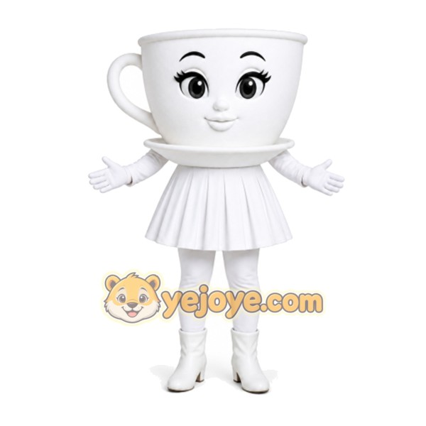 Cup Mascot Costume for Adults Custom Logo Party Character Suit