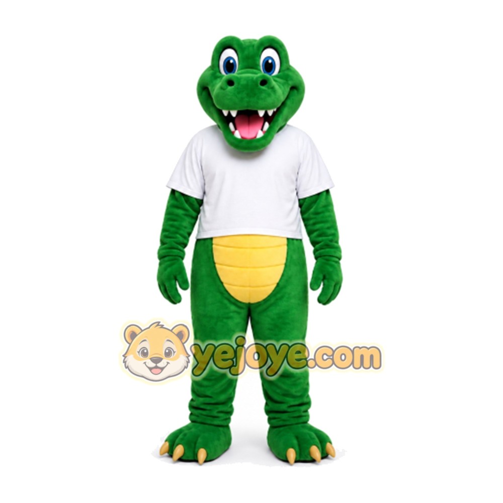 Crocodile Mascot Costume for Adults Custom Logo Party Character Suit Crocodile Mascot Costume for Adults Custom Logo Party Character Suit