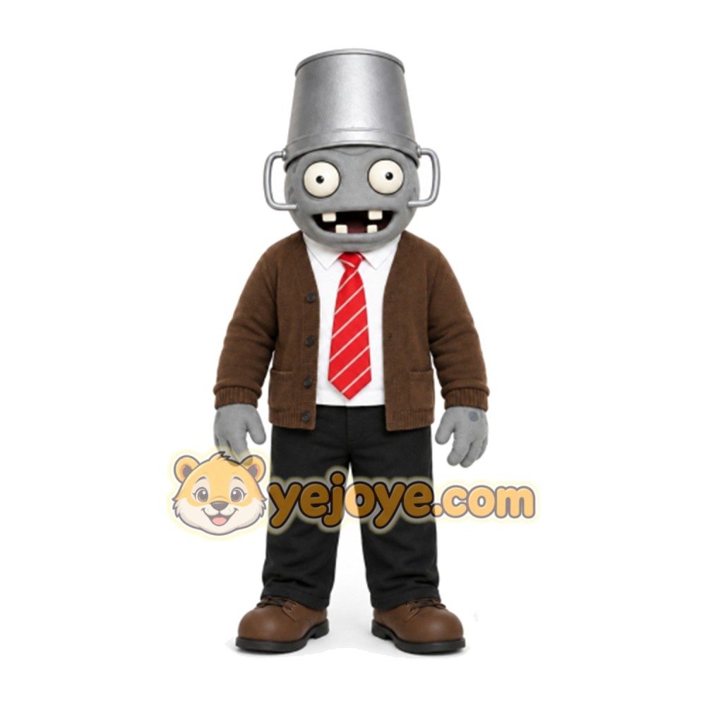 Zombie Mascot Costume for Adults Custom Logo Party Character Suit