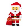 Santa Mascot Costume for Adults Custom Logo Party Character Suit