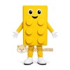 Block Mascot Costume for Adults Custom Logo Party Character Suit Block Mascot Costume for Adults Custom Logo Party Character Suit