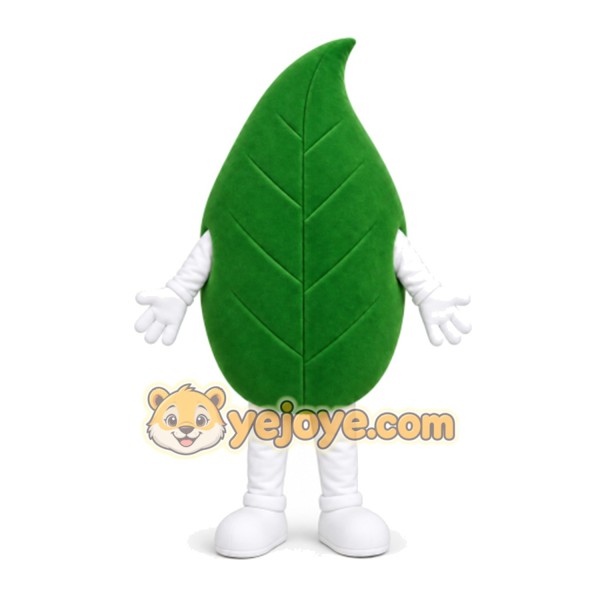 Leaf Mascot Costume for Adults Custom Logo Party Character Suit Leaf Mascot Costume for Adults Custom Logo Party Character Suit