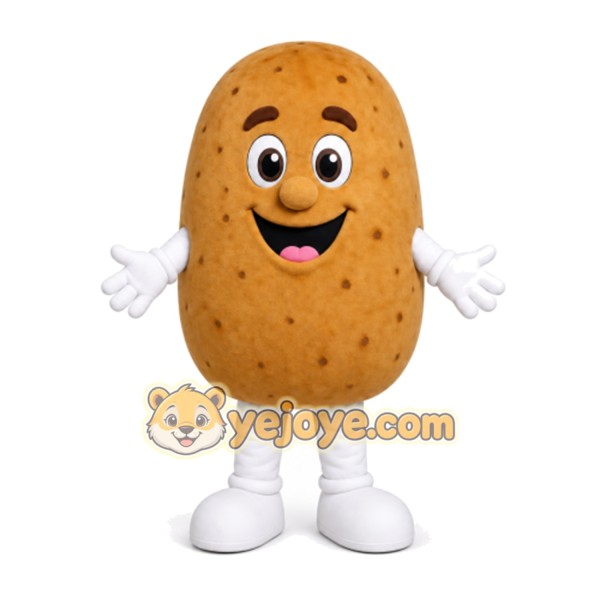 Potato Mascot Costume for Adults Custom Logo Party Character Suit