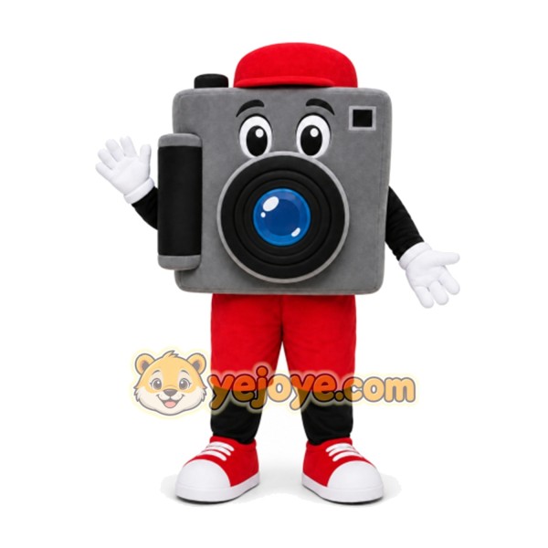 Camera Mascot Costume for Adults Custom Logo Party Character Suit