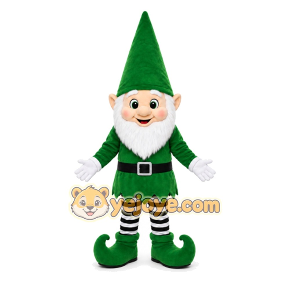 Elf Mascot Costume for Adults Custom Logo Party Character Suit