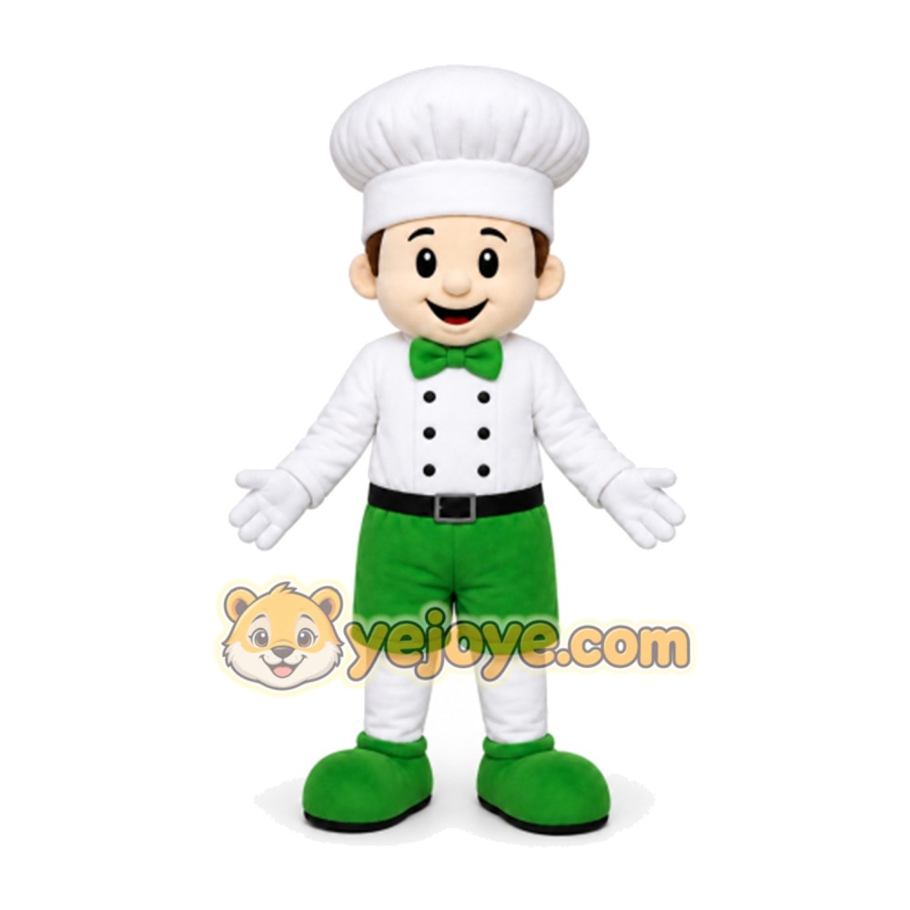 Chef Mascot Costume for Adults Custom Logo Party Character Suit Chef Mascot Costume for Adults Custom Logo Party Character Suit
