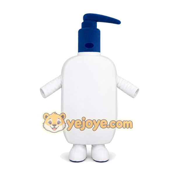 lotion bottle Mascot Costume for Adults Custom Logo Party Character Suit