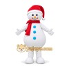 Snowman Mascot Costume for Adults Custom Logo Party Character Suit