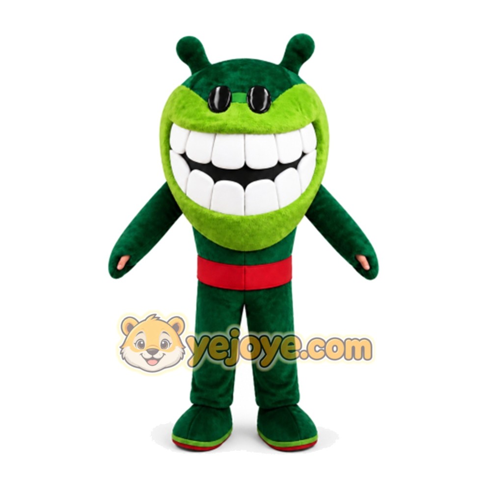 Alien Mascot Costume for Adults Custom Logo Party Character Suit