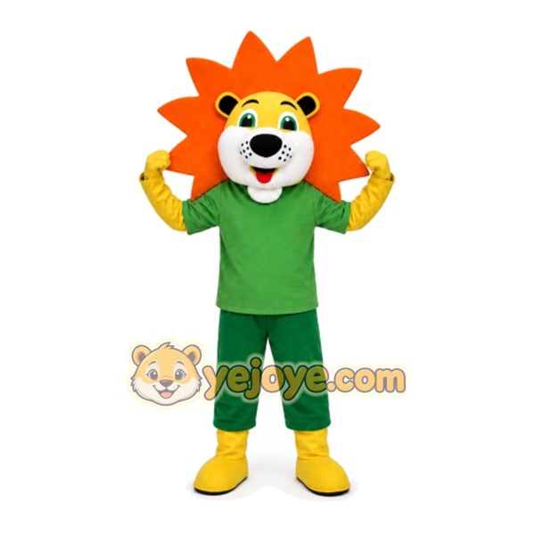 Lion Mascot Costume for Adults Custom Logo Party Character Suit