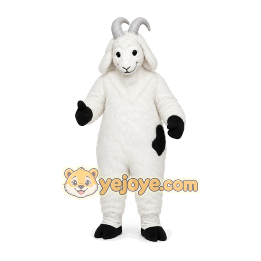 Goat Mascot Costume for Adults Custom Logo Party Character Suit