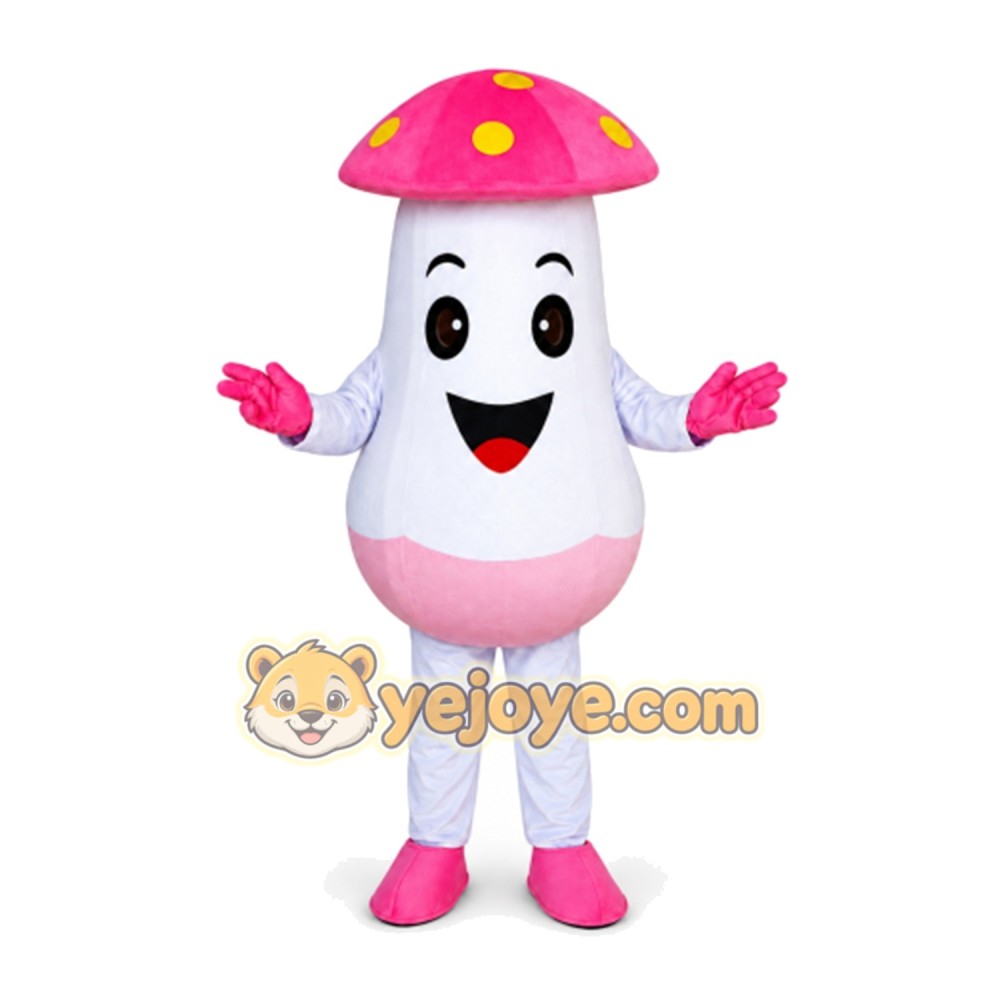 Mushroom Mascot Costume for Adults Custom Logo Party Character Suit Mushroom Mascot Costume for Adults Custom Logo Party Character Suit