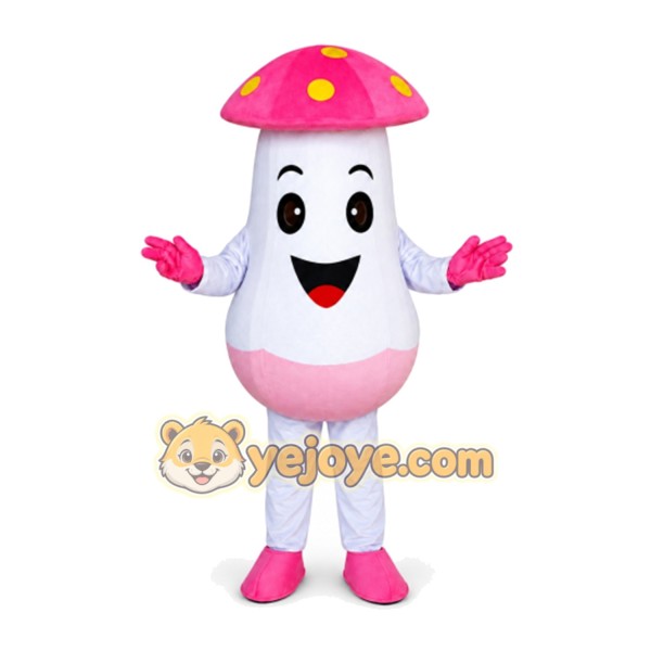 Mushroom Mascot Costume for Adults Custom Logo Party Character Suit