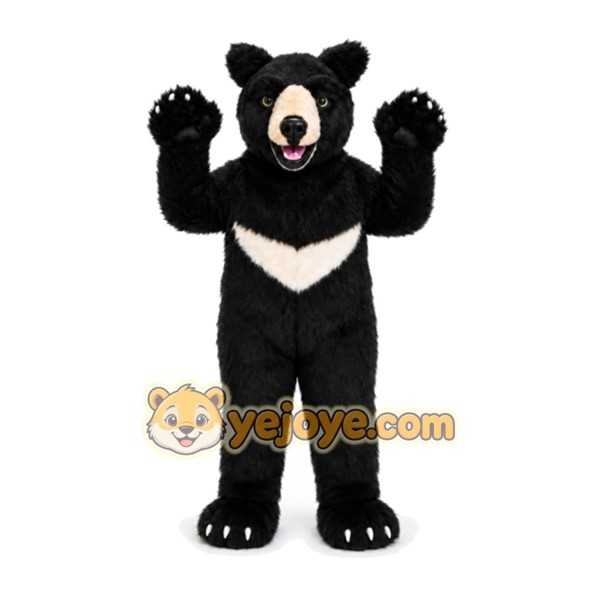 Bear Mascot Costume for Adults Custom Logo Party Character Suit