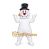 Snowman Mascot Costume for Adults Custom Logo Party Character Suit