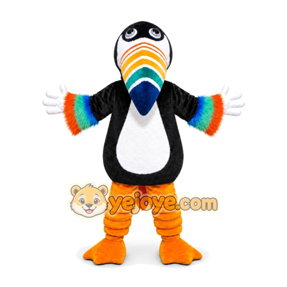 Penguin Mascot Costume for Adults Custom Logo Party Character Suit