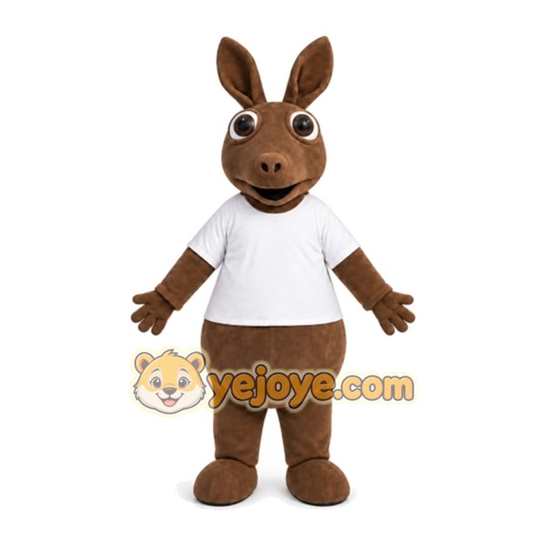Kangaroo Mascot Costume for Adults Custom Logo Party Character Suit