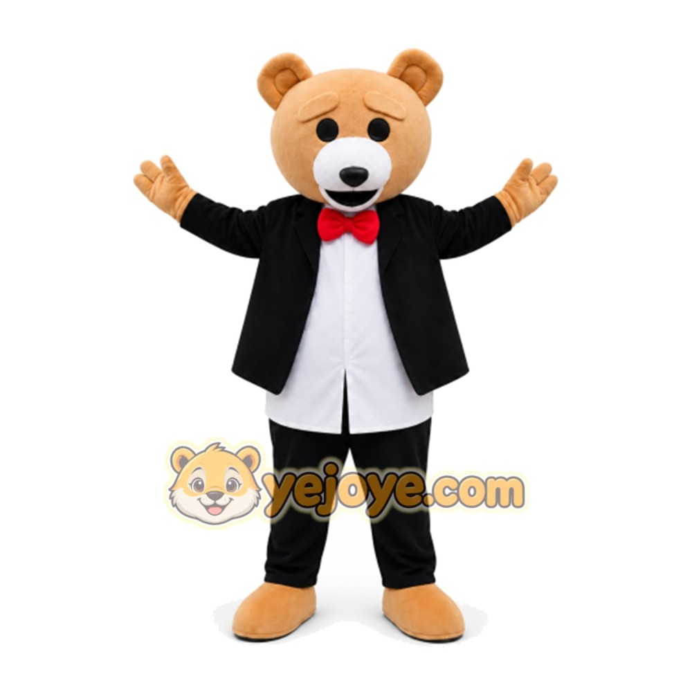 Bear Mascot Costume for Adults Custom Logo Party Character Suit Bear Mascot Costume for Adults Custom Logo Party Character Suit