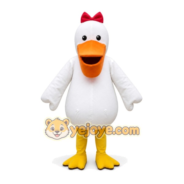 Duck Mascot Costume for Adults Custom Logo Party Character Suit