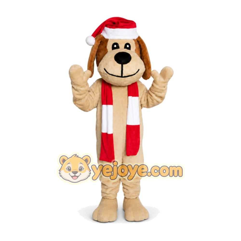 Dog Mascot Costume for Adults Custom Logo Party Character Suit