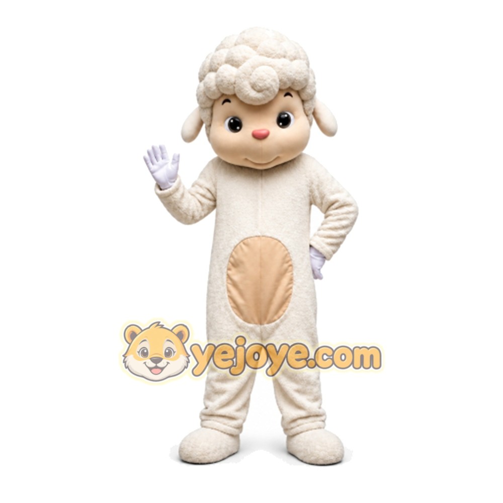 Sheep Mascot Costume for Adults Custom Logo Party Character Suit Sheep Mascot Costume for Adults Custom Logo Party Character Suit