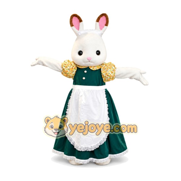 Rabbit Mascot Costume for Adults Custom Logo Party Character Suit Rabbit Mascot Costume for Adults Custom Logo Party Character Suit