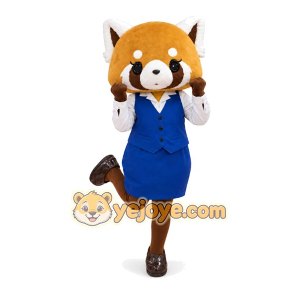 Red Panda Mascot Costume for Adults Custom Logo Party Character Suit Red Panda Mascot Costume for Adults Custom Logo Party Character Suit