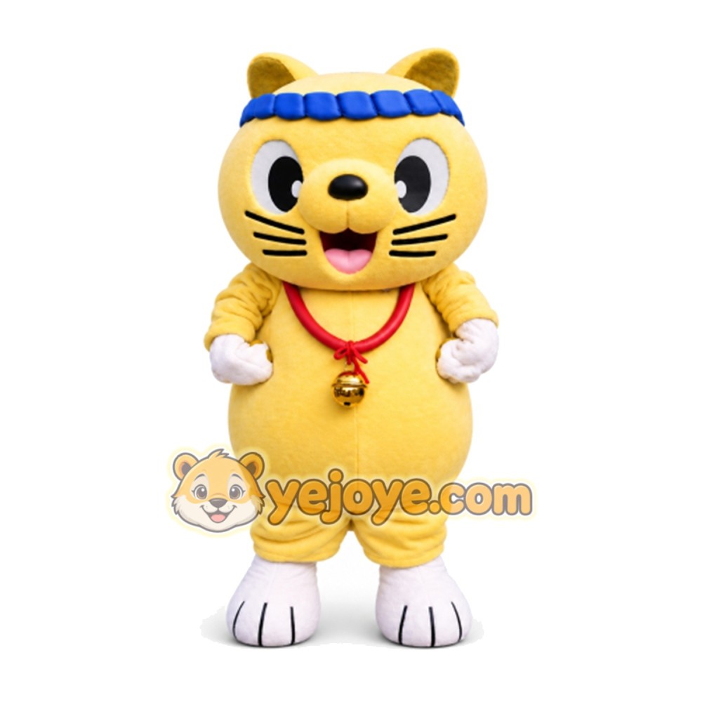 Cat Mascot Costume for Adults Custom Logo Party Character Suit
