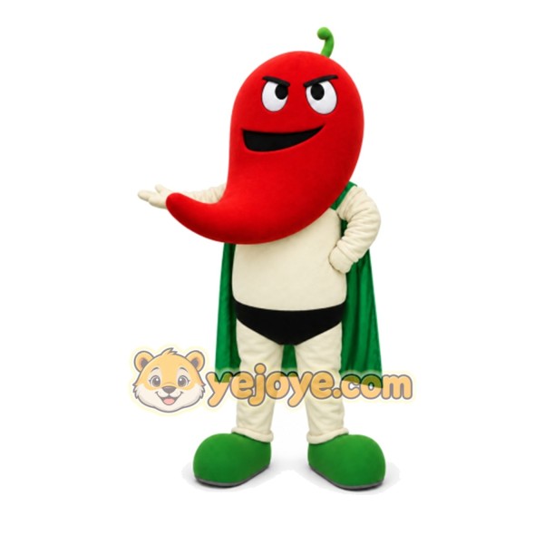 Pepper Mascot Costume for Adults Custom Logo Party Character Suit Pepper Mascot Costume for Adults Custom Logo Party Character Suit
