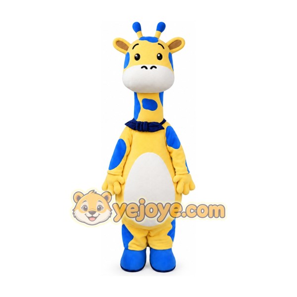 Giraffe Mascot Costume for Adults Custom Logo Party Character Suit