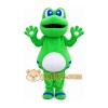 Frog Mascot Costume for Adults Custom Logo Party Character Suit