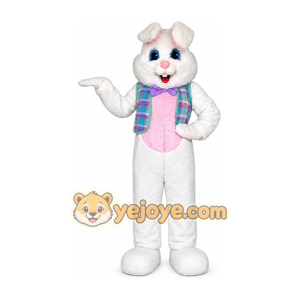 Bunny Mascot Costume for Adults Custom Logo Party Character Suit Bunny Mascot Costume for Adults Custom Logo Party Character Suit