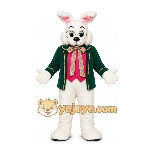 Rabbit Mascot Costume for Adults Custom Logo Party Character Suit Rabbit Mascot Costume for Adults Custom Logo Party Character Suit