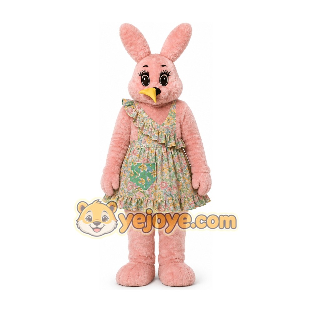 Rabbit Mascot Costume for Adults Custom Logo Party Character Suit Rabbit Mascot Costume for Adults Custom Logo Party Character Suit
