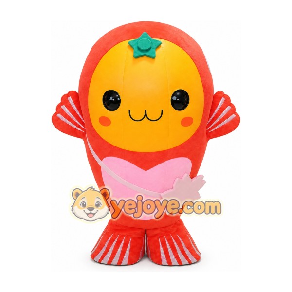 Fish Mascot Costume for Adults Custom Logo Party Character Suit Fish Mascot Costume for Adults Custom Logo Party Character Suit