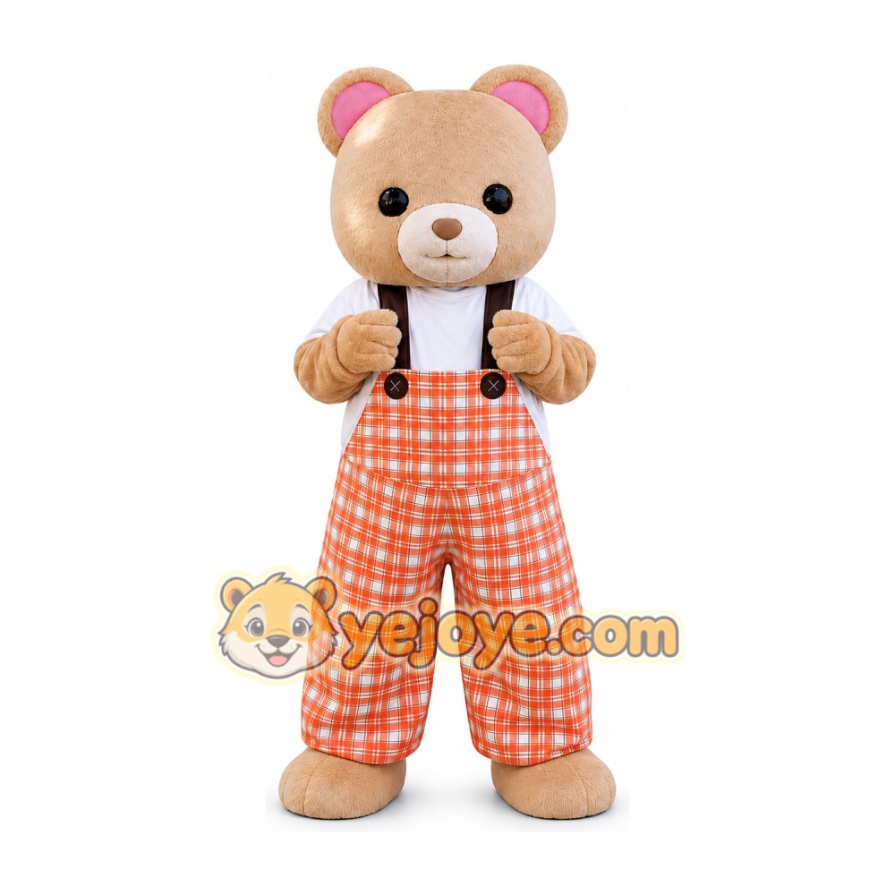 Bear Mascot Costume for Adults Custom Logo Party Character Suit Bear Mascot Costume for Adults Custom Logo Party Character Suit