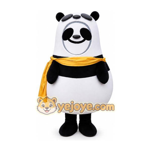 Panda Mascot Costume for Adults Custom Logo Party Character Suit