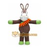 Donkey Mascot Costume for Adults Custom Logo Party Character Suit