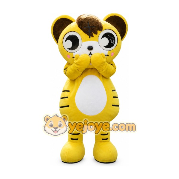 Tiger Mascot Costume for Adults Custom Logo Party Character Suit Tiger Mascot Costume for Adults Custom Logo Party Character Suit