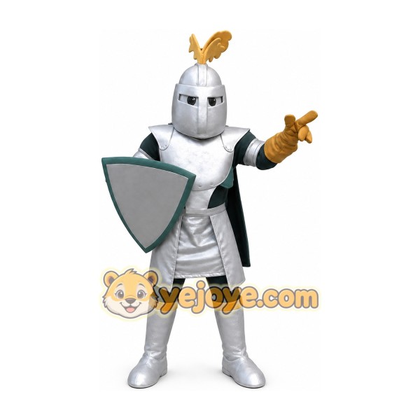 Knight Mascot Costume for Adults Custom Logo Party Character Suit