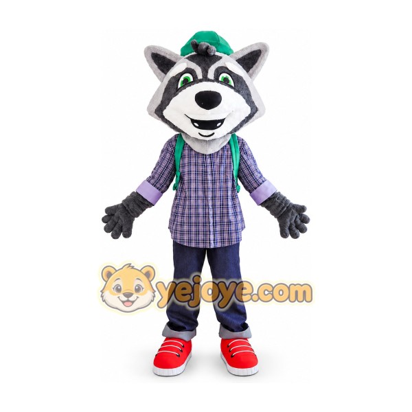 Raccoon Mascot Costume for Adults Custom Logo Party Character Suit Raccoon Mascot Costume for Adults Custom Logo Party Character Suit