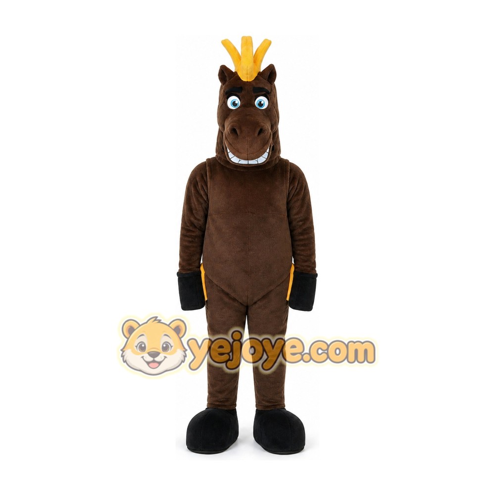 Horse Mascot Costume for Adults Custom Logo Party Character Suit Horse Mascot Costume for Adults Custom Logo Party Character Suit