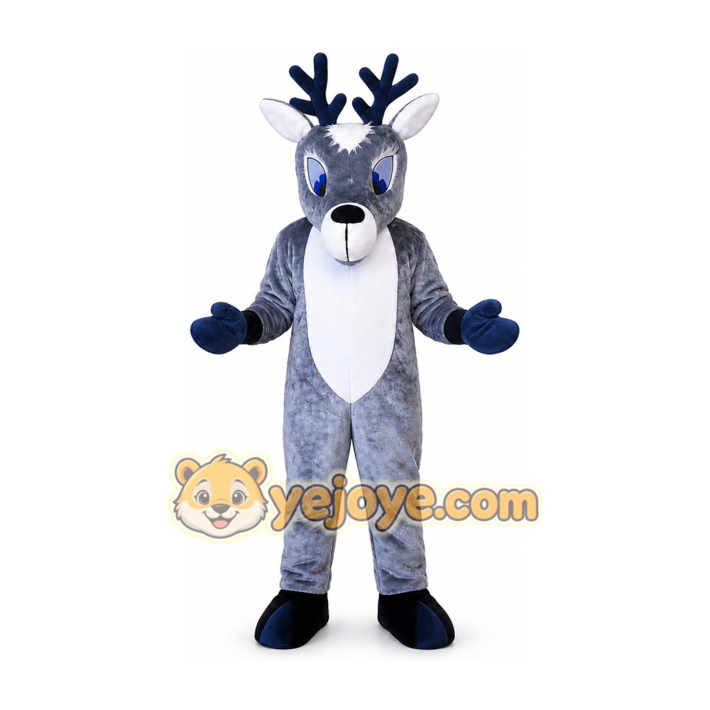 Deer Mascot Costume for Adults Custom Logo Party Character Suit