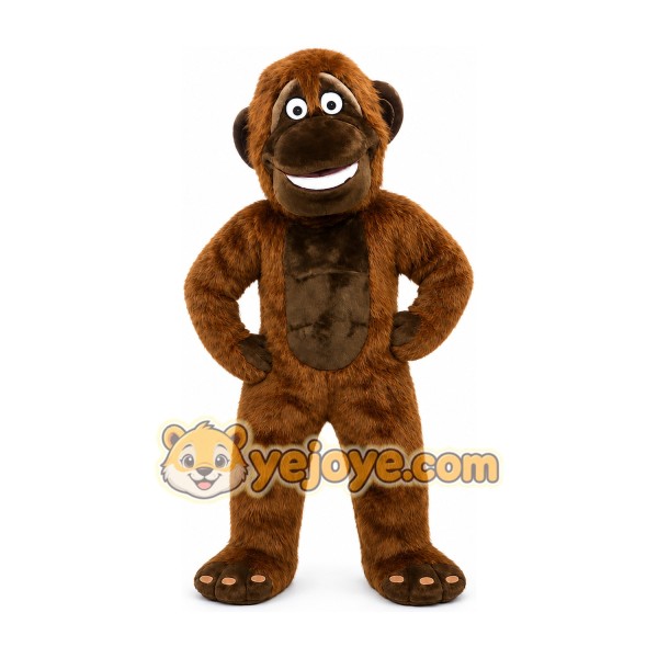 Monkey Mascot Costume for Adults Custom Logo Party Character Suit Monkey Mascot Costume for Adults Custom Logo Party Character Suit