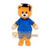 Bear Mascot Costume for Adults Custom Logo Party Character Suit