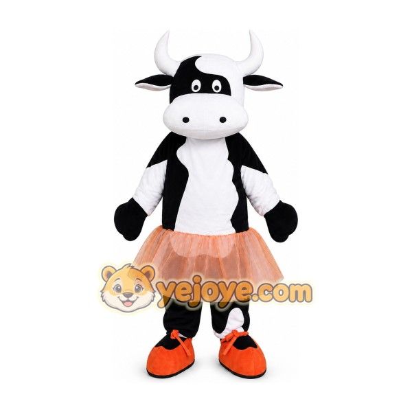 Cow Mascot Costume for Adults Custom Logo Party Character Suit Cow Mascot Costume for Adults Custom Logo Party Character Suit