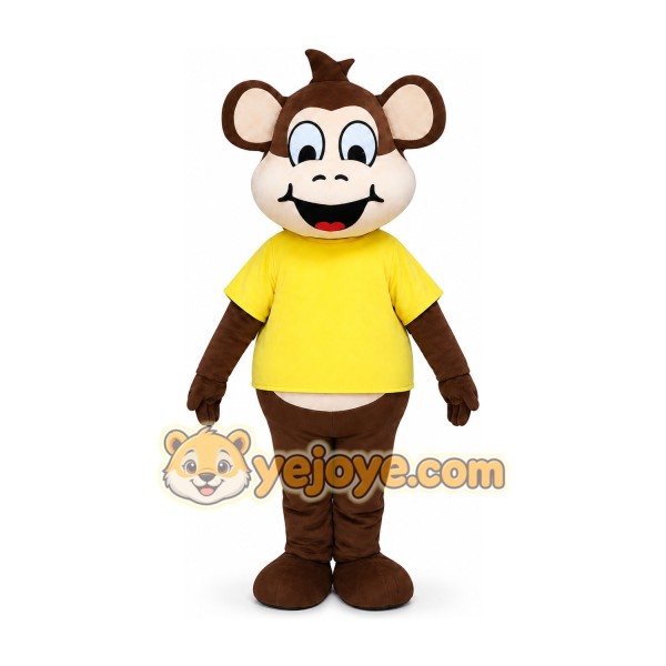 Monkey Mascot Costume for Adults Custom Logo Party Character Suit Monkey Mascot Costume for Adults Custom Logo Party Character Suit