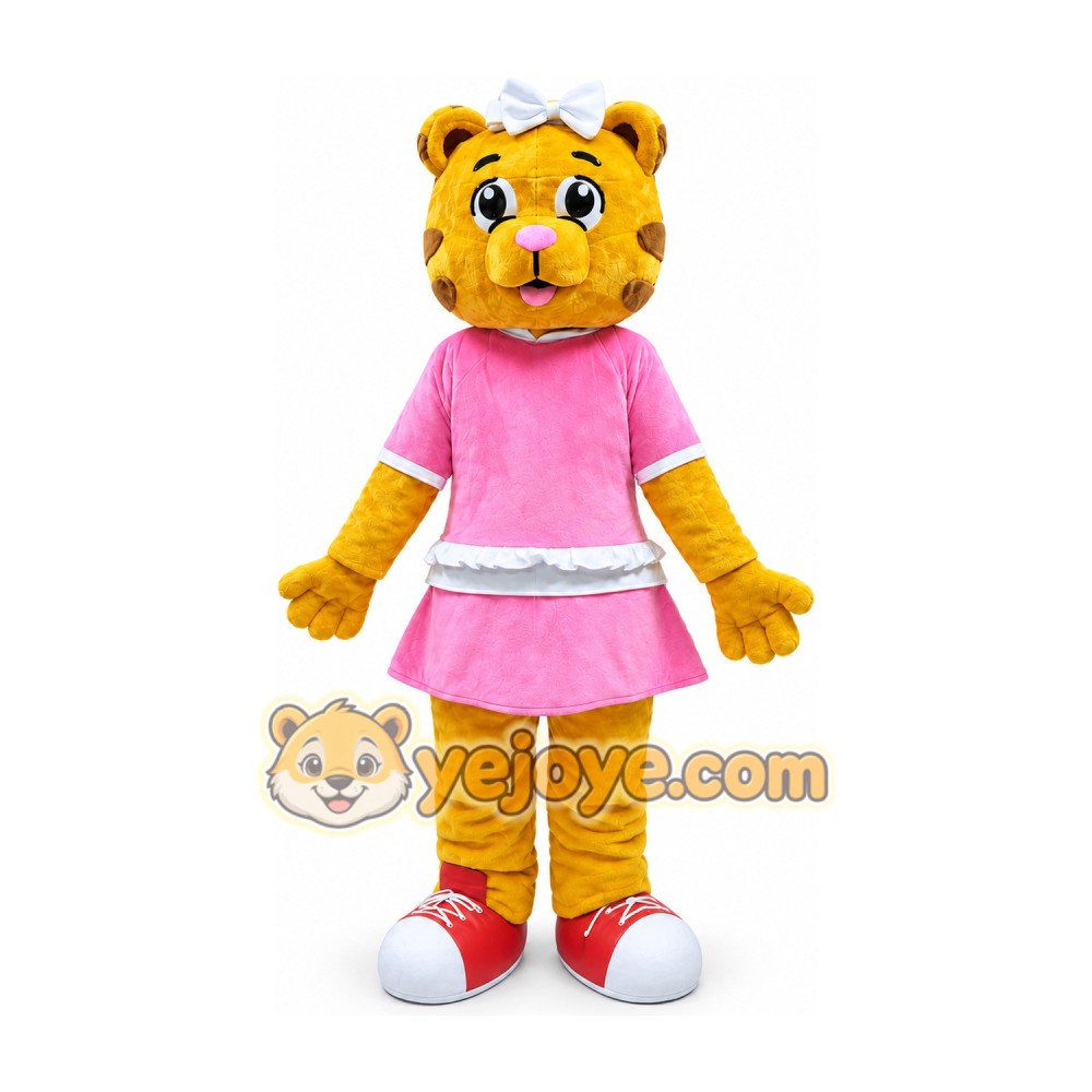 Tiger Mascot Costume for Adults Custom Logo Party Character Suit