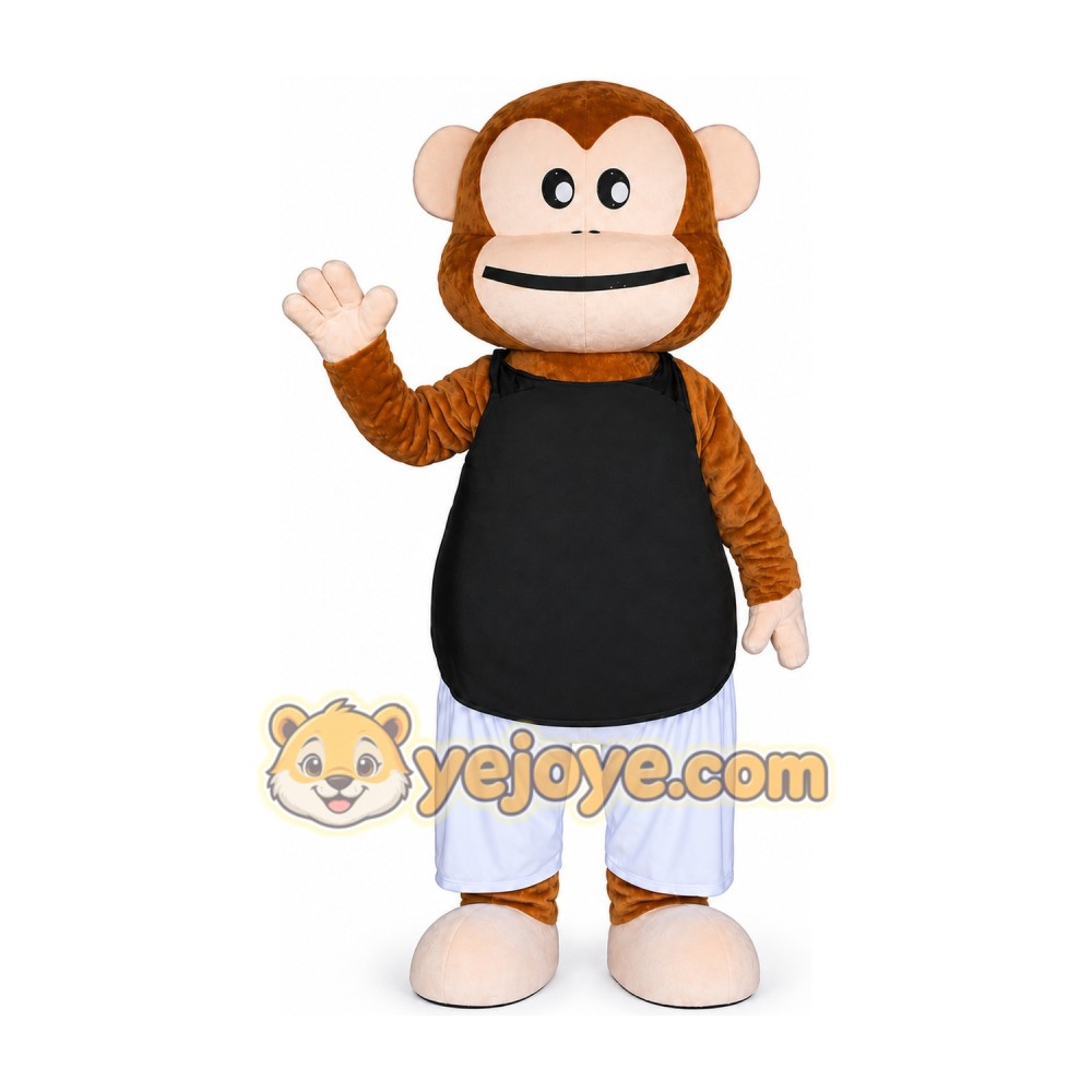 Monkey Mascot Costume for Adults Custom Logo Party Character Suit Monkey Mascot Costume for Adults Custom Logo Party Character Suit