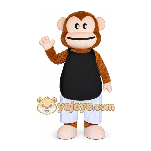 Monkey Mascot Costume for Adults Custom Logo Party Character Suit Monkey Mascot Costume for Adults Custom Logo Party Character Suit